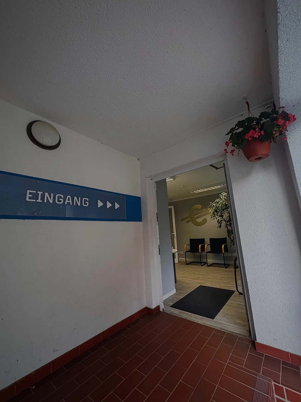 Empfangsbereich im SR-Office Büro